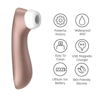 Satisfyer Pro2+ Gen 2 - Worlds Best Clitoral Stimulator - PlayBlue