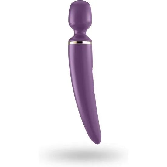 Satisfyer Wand-er Woman XL Wand - Black - PlayBlue