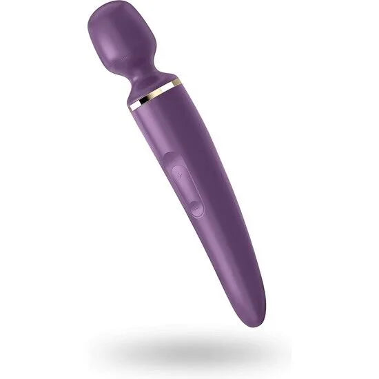Satisfyer Wand-er Woman XL Wand - Black - PlayBlue