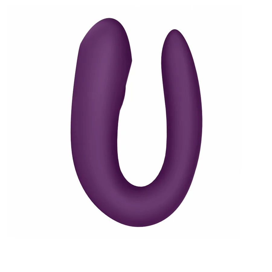 Satisfyer Double Joy Couples Bluetooth Vibrator - PlayBlue