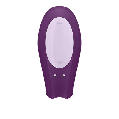 Satisfyer Double Joy Couples Bluetooth Vibrator - PlayBlue