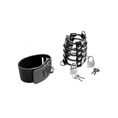 Gates of Hell Chastity Device - PlayBlue