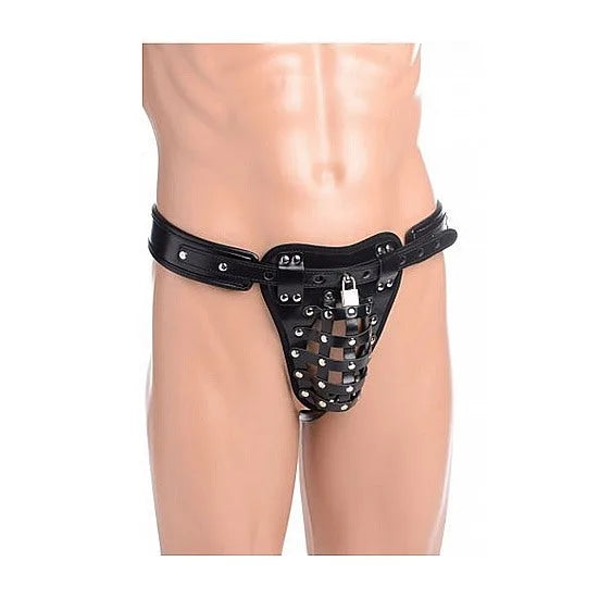 STRICT Safety Net Male Chastity Belt - PlayBlue