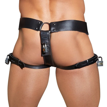 Zado - Leather Male Chastity String