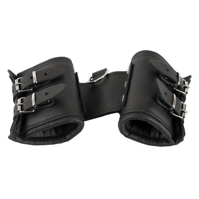 Zado - Wide Padded Leather Cuffs - PlayBlue