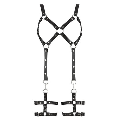 Zado - Chest Harness with Detachable Thigh Cuffs