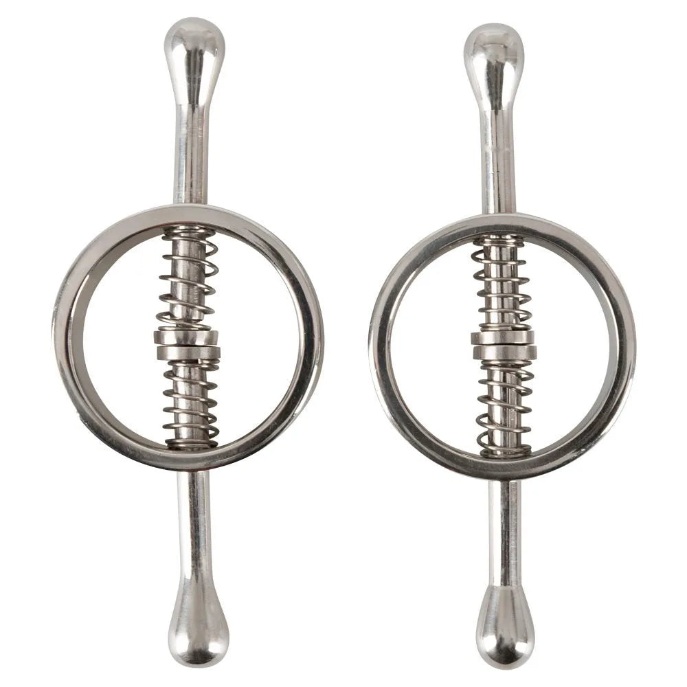 Spring-loaded Stainless Steel Nipple Clamps