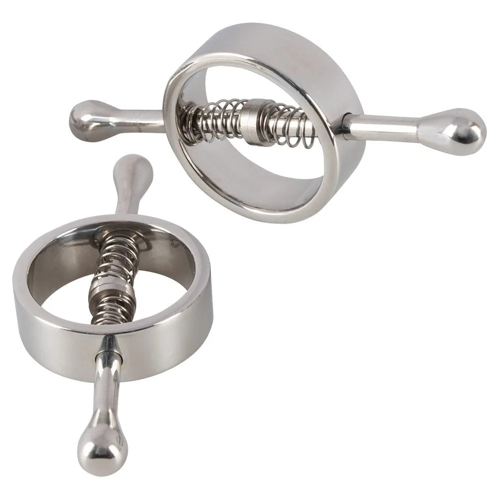 Spring-loaded Stainless Steel Nipple Clamps