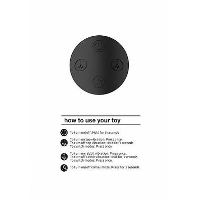Vive Kyra - Clitoral Rabbit with Pulse Plate - PlayBlue