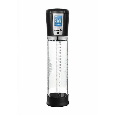 Premium Rechargeable Automatic LCD Pump - Transparent - PlayBlue