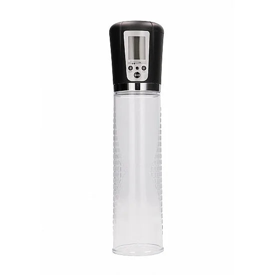 Premium Rechargeable Automatic LCD Pump - Transparent - PlayBlue