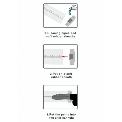 Premium Rechargeable Automatic LCD Pump - Transparent - PlayBlue