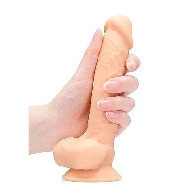 RealRock - Silicone Ultra Realistic with Balls - 7 - PlayBlue