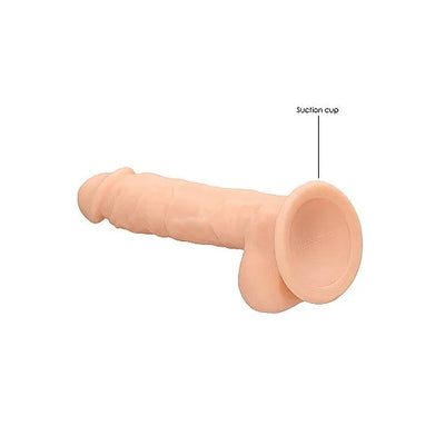 RealRock - Silicone Ultra Realistic with Balls - 7 - PlayBlue