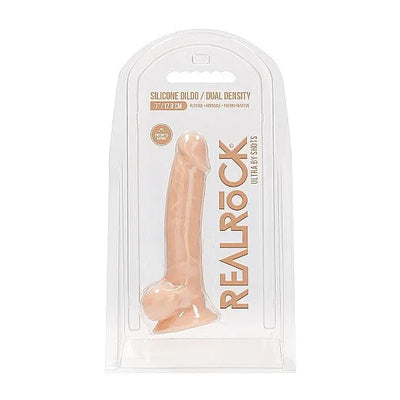 RealRock - Silicone Ultra Realistic with Balls - 7 - PlayBlue