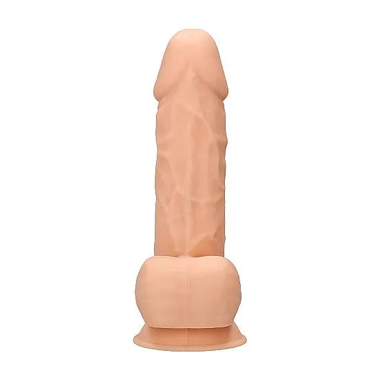 RealRock - Silicone Ultra Realistic with Balls - 8.5 - PlayBlue