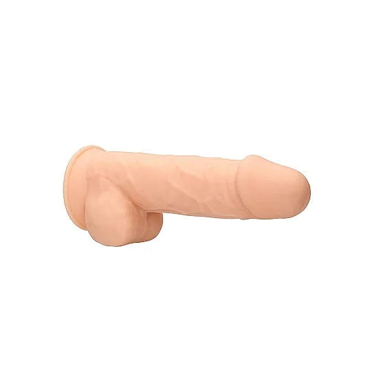 RealRock - Silicone Ultra Realistic with Balls - 8.5 - PlayBlue