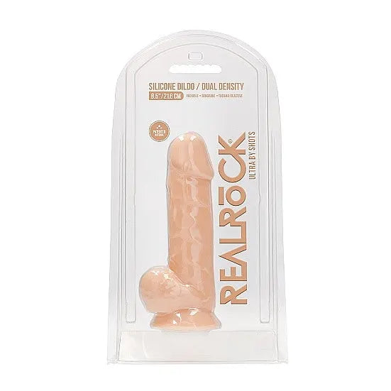 RealRock - Silicone Ultra Realistic with Balls - 8.5 - PlayBlue