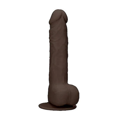 RealRock - Silicone Ultra Realistic with Balls - 9.5 - PlayBlue