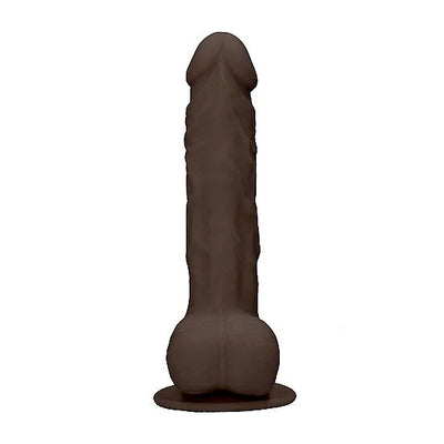 RealRock - Silicone Ultra Realistic with Balls - 9.5 - PlayBlue