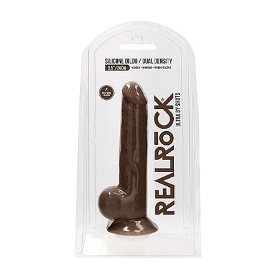 RealRock - Silicone Ultra Realistic with Balls - 9.5 - PlayBlue