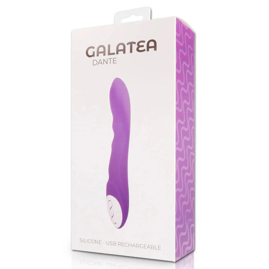 Galatea Dante Luxury Rechargeable Wand Vibrator - PlayBlue
