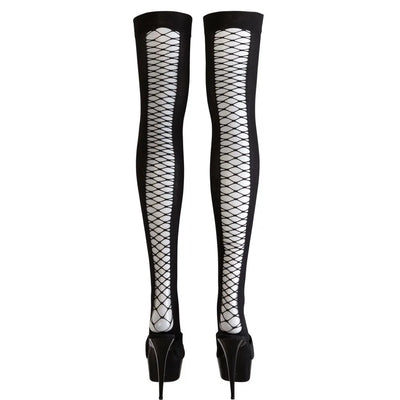 Sexy Thigh High Net Hold-ups - Large (Size 12-16) - PlayBlue