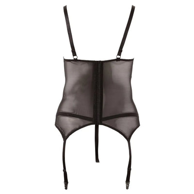 Cottelli Plus Size - Cami Suspender Set - 2XL (24-26) - PlayBlue