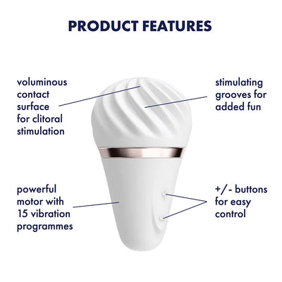 Satisfyer Little Wand Ultimate Clitoral Pleasure - PlayBlue