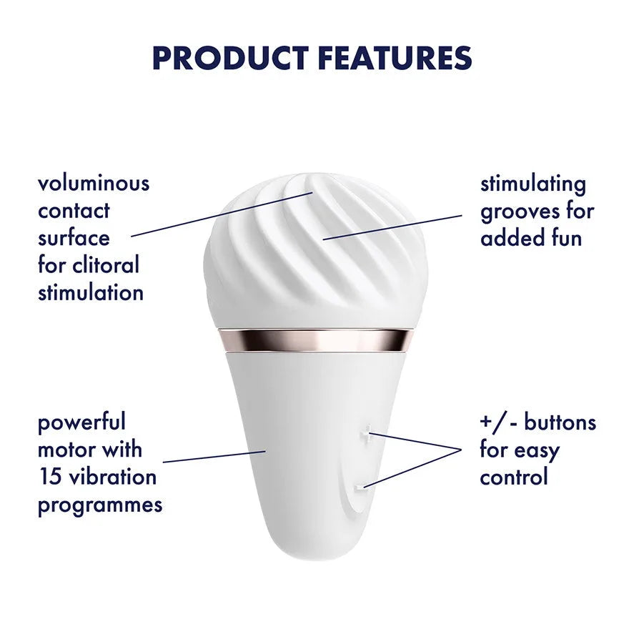Satisfyer Little Wand Ultimate Clitoral Pleasure - PlayBlue