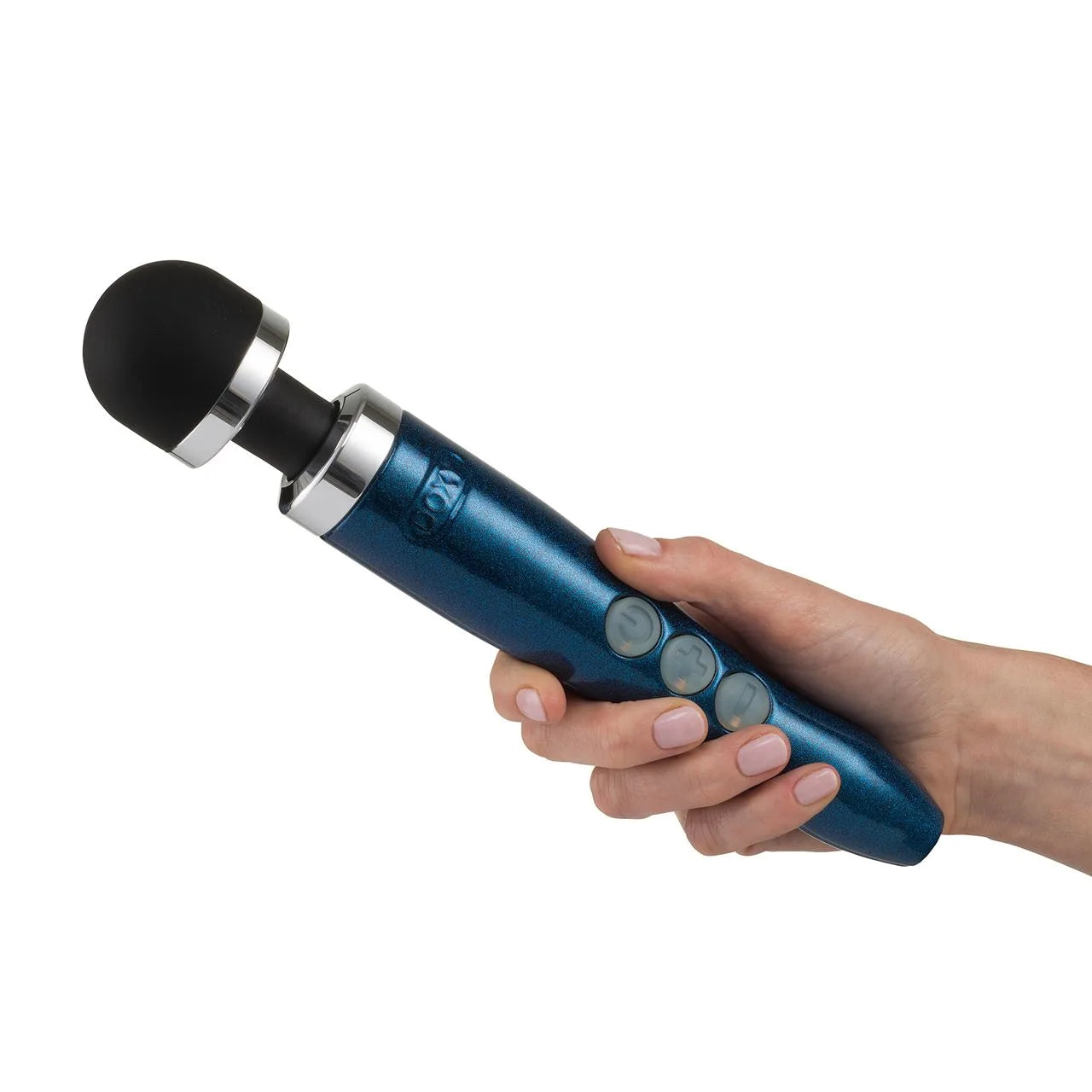 Doxy - Die Cast 3 Rechargeable Power Wand - Blue Flame - PlayBlue
