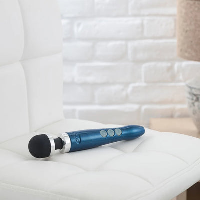 Doxy - Die Cast 3 Rechargeable Power Wand - Blue Flame - PlayBlue