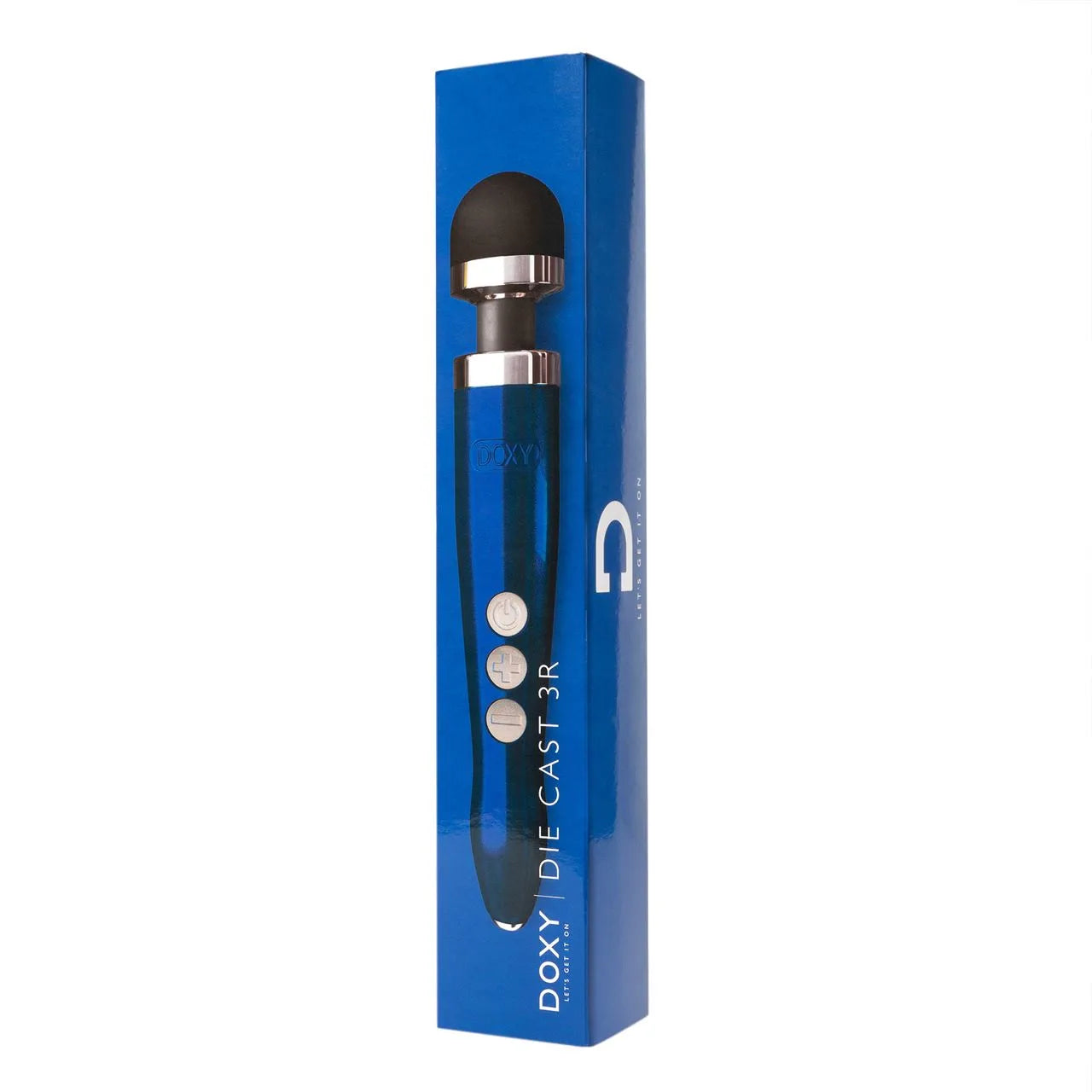 Doxy - Die Cast 3 Rechargeable Power Wand - Blue Flame - PlayBlue