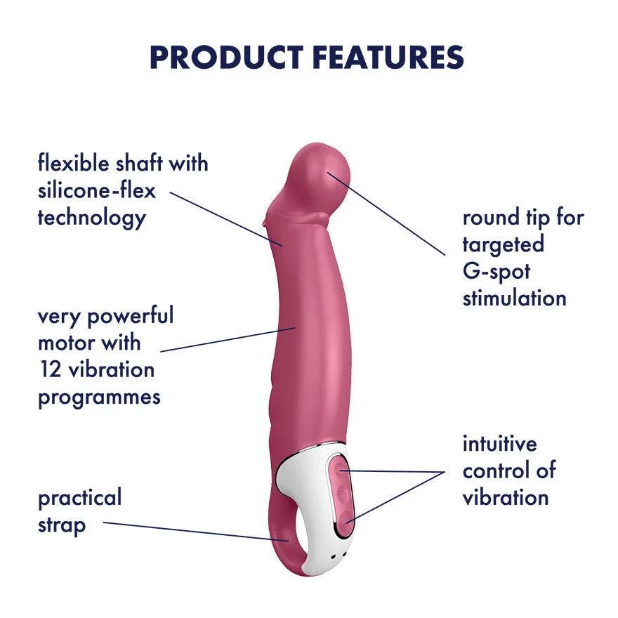 Satisfyer - Petting Hippo G-Spot Luxury Vibrator - PlayBlue
