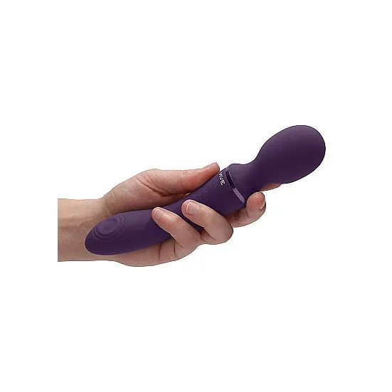 Vive - Enora Dual Wand & Vibrator Rechargeable - PlayBlue