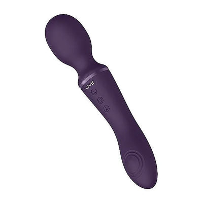 Vive - Enora Dual Wand & Vibrator Rechargeable - PlayBlue