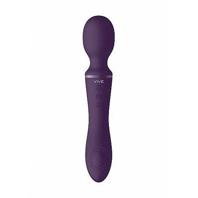 Vive - Enora Dual Wand & Vibrator Rechargeable - PlayBlue