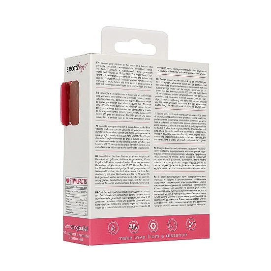 Vibrating Remote Bullet - PlayBlue
