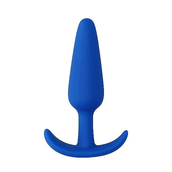 Silicone Slim Butt Plug - PlayBlue