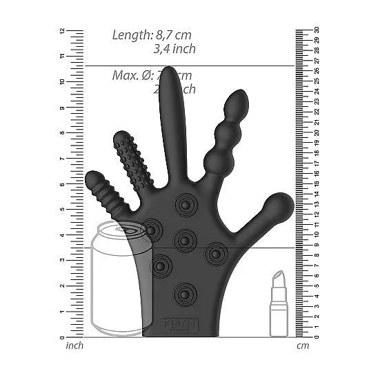 Silicone Stimulation Glove - Turn Your Fingers into Stimulators - PlayBlue