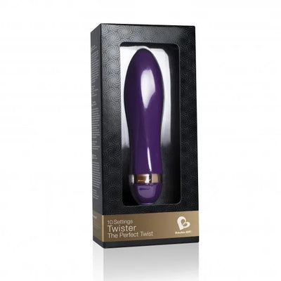 Rocks Off - Twister 7 Speed Silicone Pleasure - PlayBlue