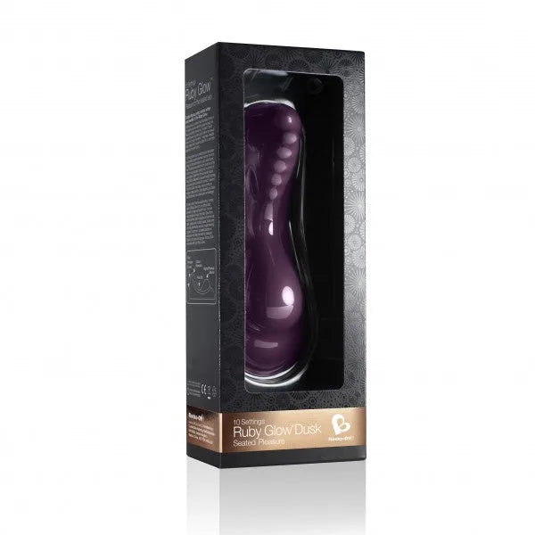 Rocks Off - Ruby Glow - Seated Handsfree Pleasure - PlayBlue