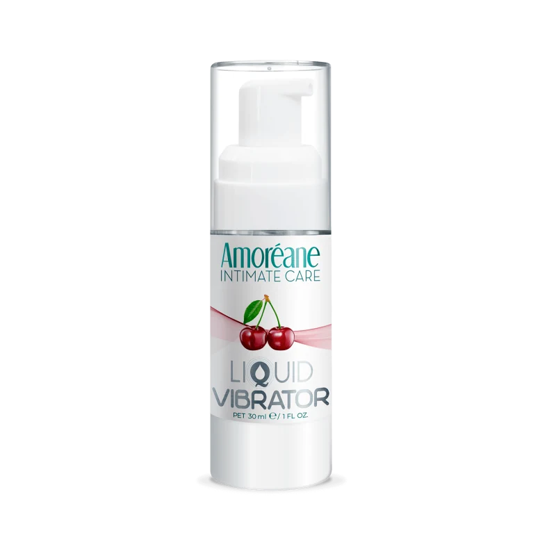 Amoreane - Liquid Vibrator - Cherry 30ml - PlayBlue