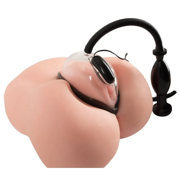 Vibrating Vagina Sucker - Remote Controlled - PlayBlue
