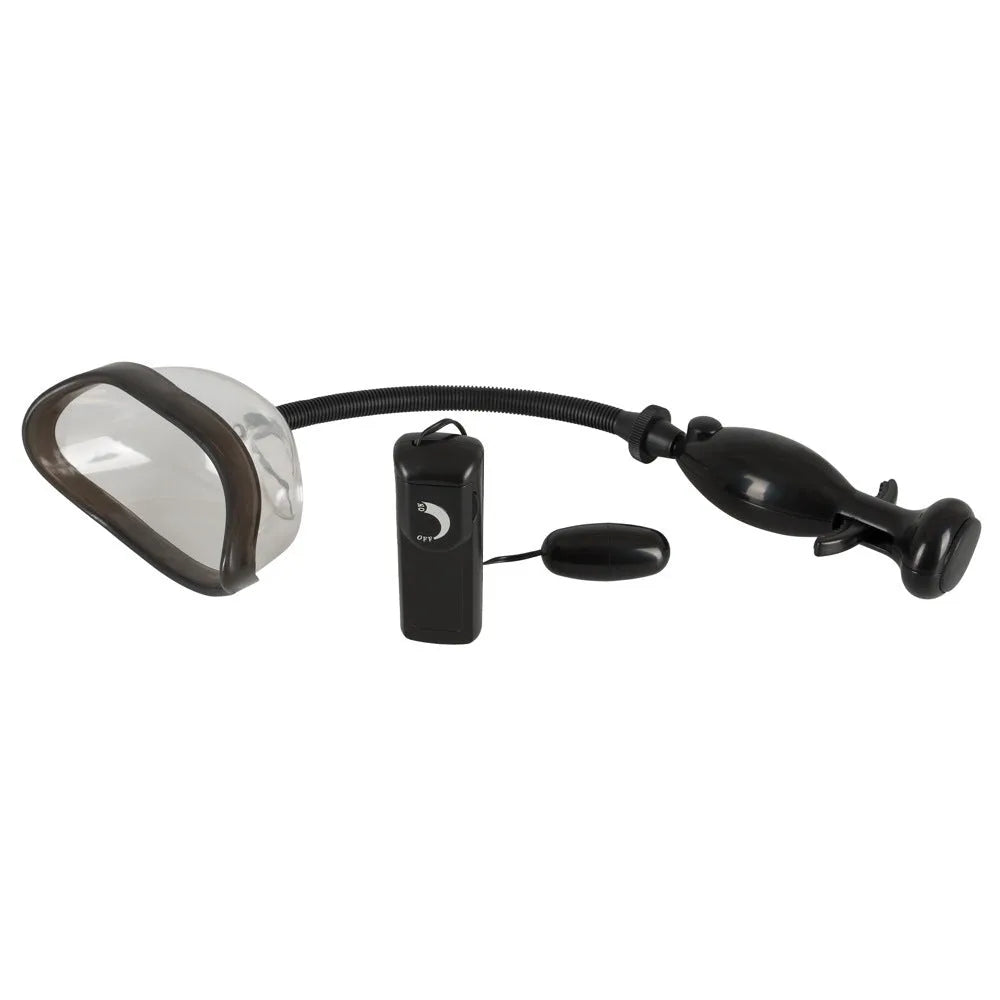 Vibrating Vagina Sucker - Remote Controlled - PlayBlue