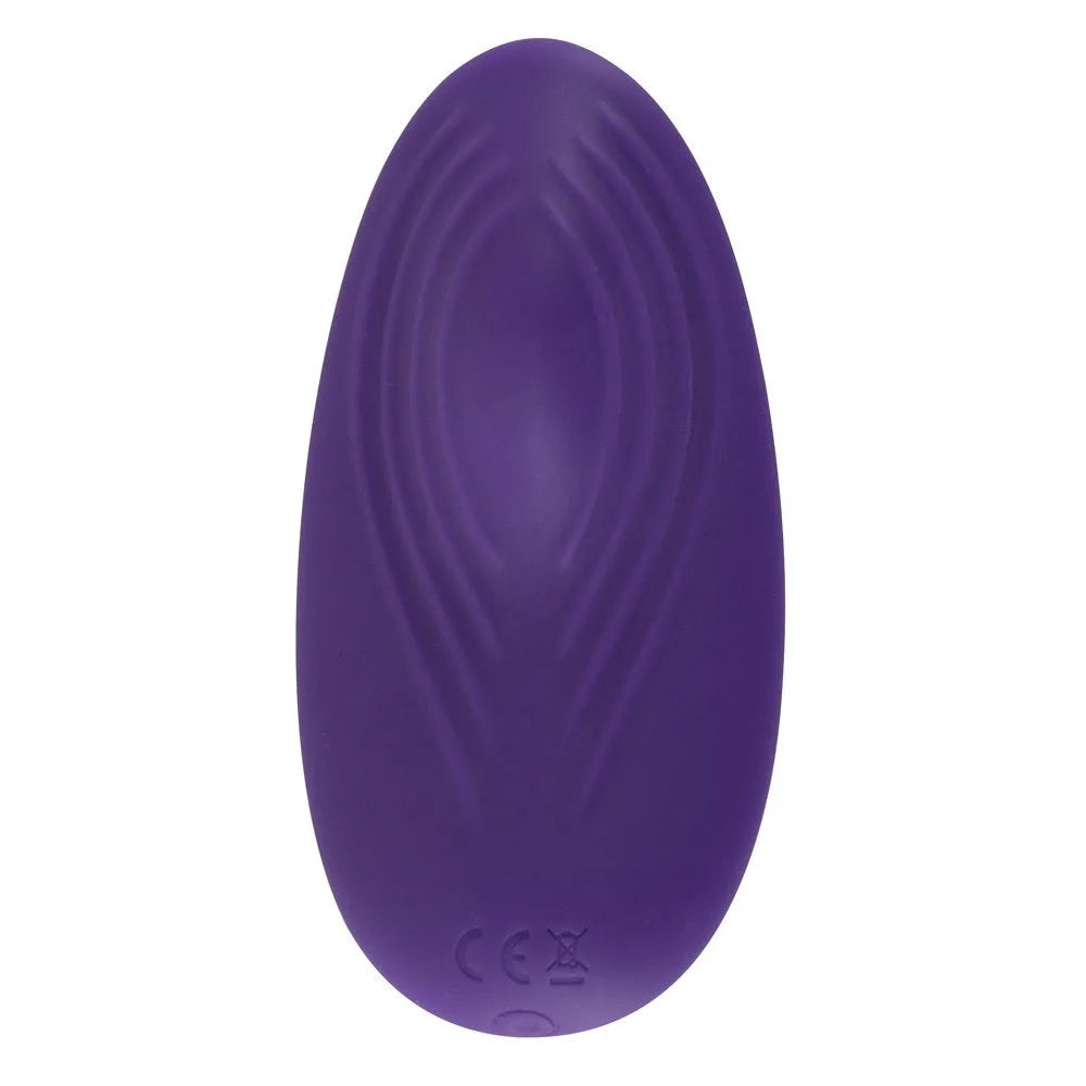 Sweet Smile - Remote Controlled Lay-on Panty Vibrator - PlayBlue
