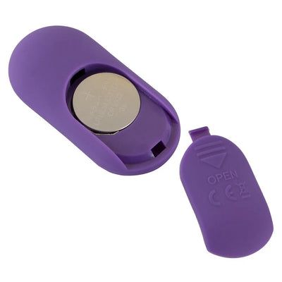 Sweet Smile - Remote Controlled Lay-on Panty Vibrator - PlayBlue