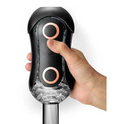 Tenga - Flip Orb Orange Crash - Blowjob Heaven - PlayBlue