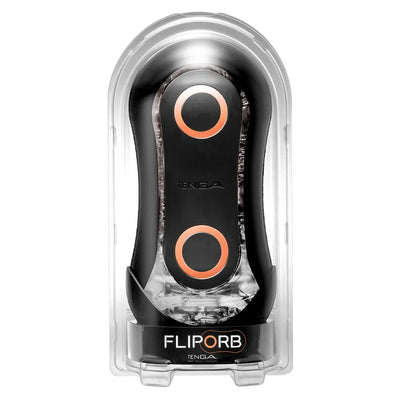 Tenga - Flip Orb Orange Crash - Blowjob Heaven - PlayBlue