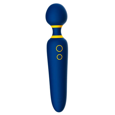 ROMP by Womanizer - Flip Rechargeable Wand - PlayBlue